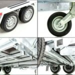 Temared Baumaschinenanhänger Builder 153x300cm 2,7t|Rampe – Bild 14